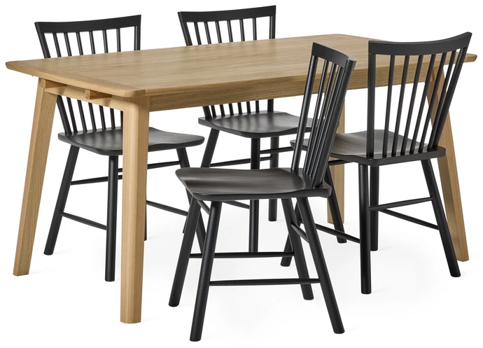 Vilgot, Matgrupp med 4 stolar Vista