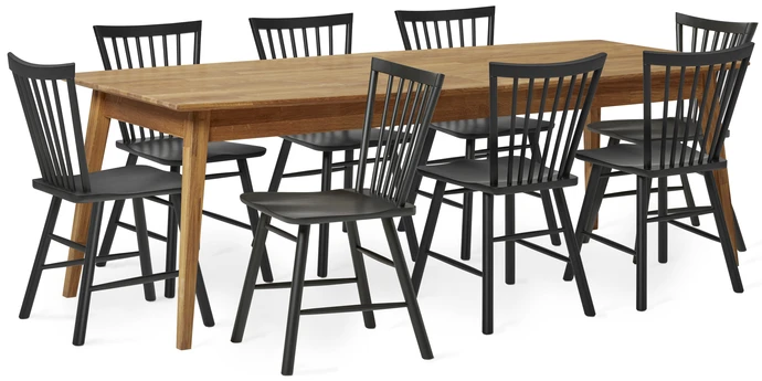 Ekerö, Matgrupp med 8 stolar Vista