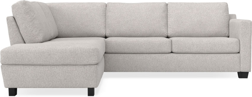 Friday - 2,5-sits soffa med divan vänster - Grå