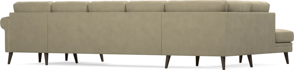 Eden - 3-sits soffa med divan vänster och schäslong höger - Beige