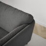 Madison Lux - 3-sits soffa med divan höger - Grå