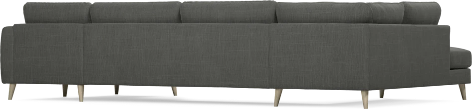 Bridge - 3-sits soffa med divan vänster och schäslong höger - Grå