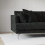 Harper - 3-sits soffa med divan höger - Grå