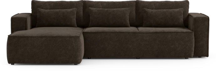 Ide, Bäddsoffa 3-sits med schäslong vänster