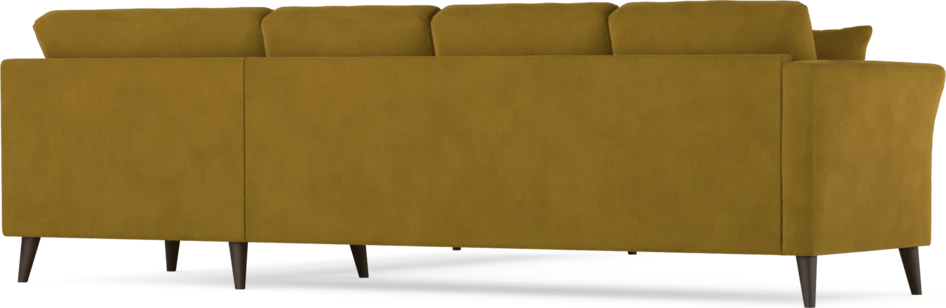 Eden - Hörnsoffa, 3+3-sits - Gul