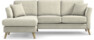 Eden - 2-sits soffa med schäslong - Beige