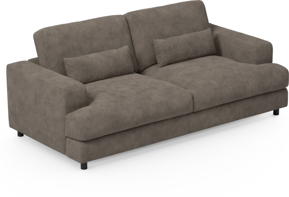Noma - 3-sits soffa - Brun