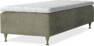 Delux Dream - Ramsäng, enkelsäng med bäddmadrass - Beige