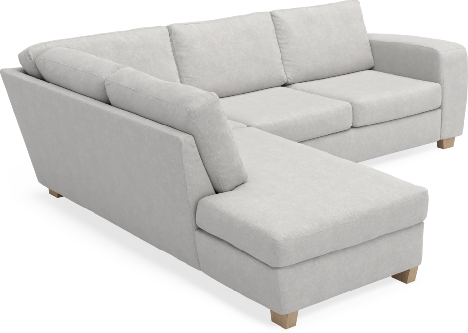 Friday - 2,5-sits soffa med divan vänster - Grå