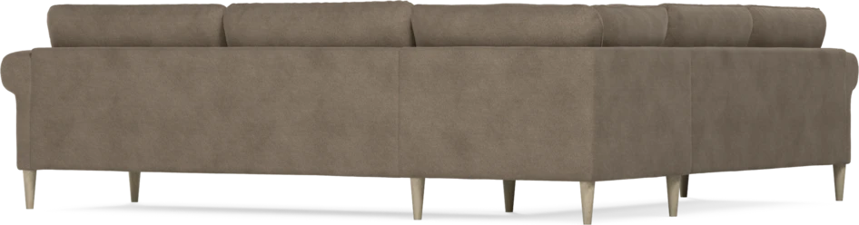 Bridge - Hörnsoffa, 2+3-sits - Brun