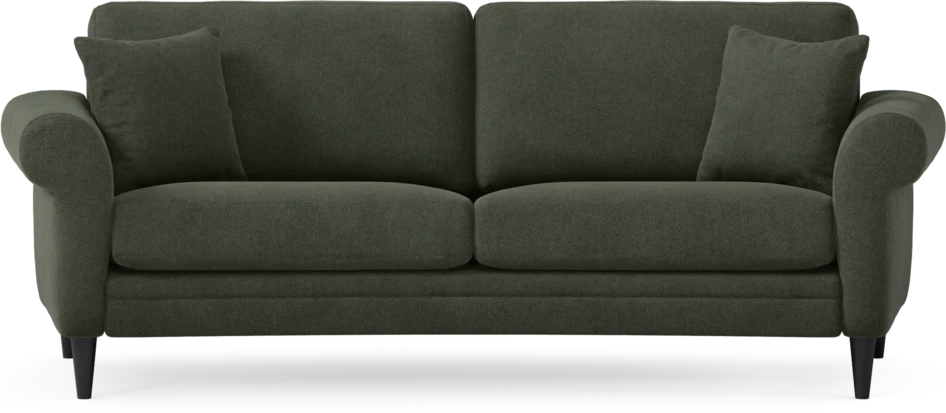 Eden - 2,5-sits soffa svängd - Grön