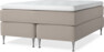 Delux Exclusive - Kontinentalsäng, dubbelsäng med bäddmadrass - Beige