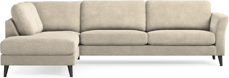 Bridge - 3-sits soffa med divan vänster - Beige