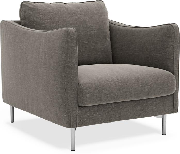 Madison Lux - Fåtölj, 70 cm - Grå