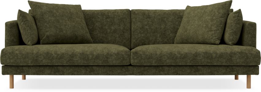 Harper - 4-sits soffa - Grön