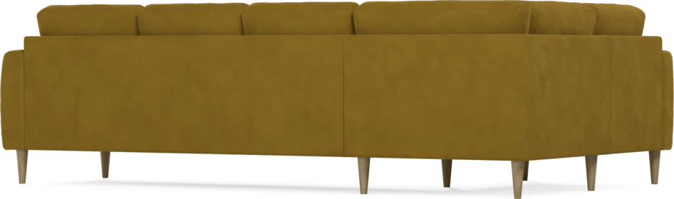 Eden - Hörnsoffa, 1+3-sits - Gul
