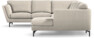 Madison Lux - Hörnsoffa med schäslong höger - Beige