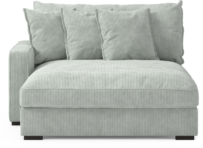 Rossi - Schäslong XL vänster - Blå