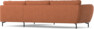 Madison Lux - 3-sits soffa med divan höger - Orange