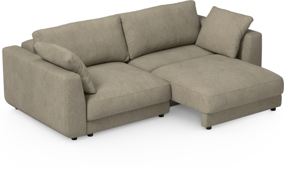 Amie - Bäddsoffa 3-sits - Grå