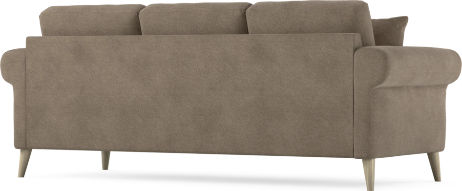 Eden - 3-sits soffa - Brun