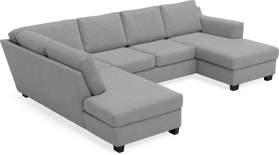 Friday - 3-sits soffa med divan vänster och schäslong höger - Grå