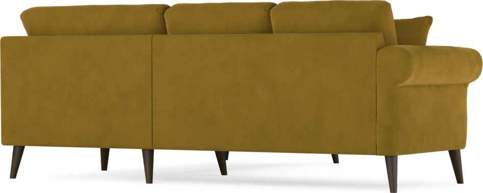 Eden - Hörnsoffa, 2+2-sits - Gul