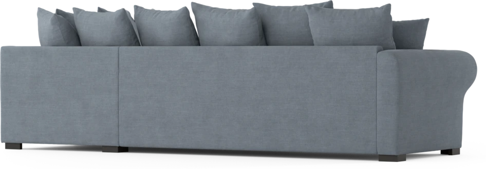 Town - 3-sits soffa med divan höger - Blå