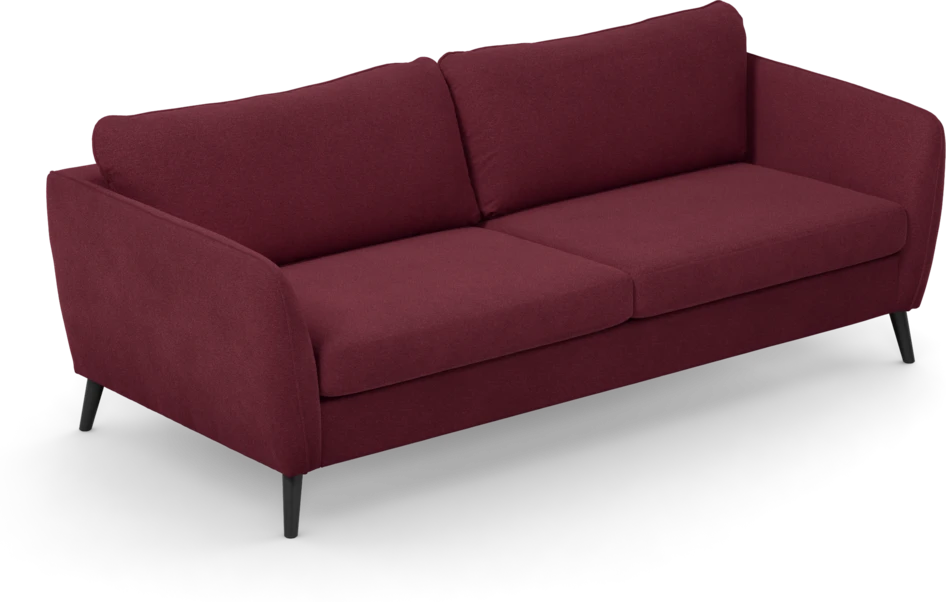 County - 2,5-sits soffa - Röd