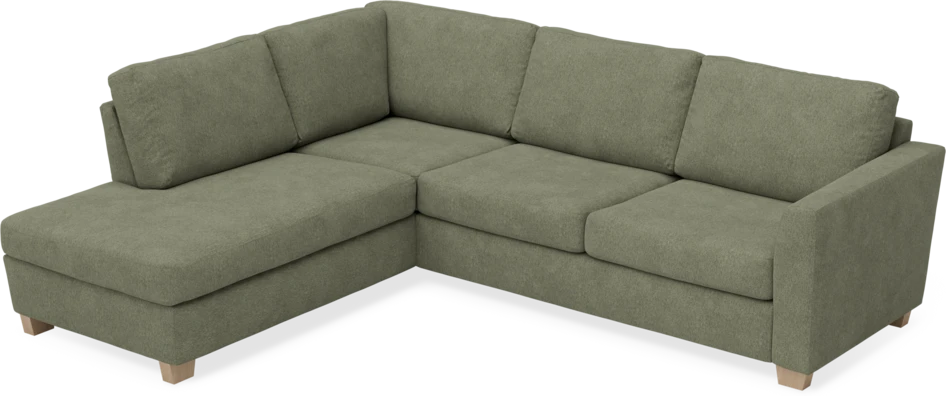 Friday - 2,5-sits soffa med divan vänster - Vit