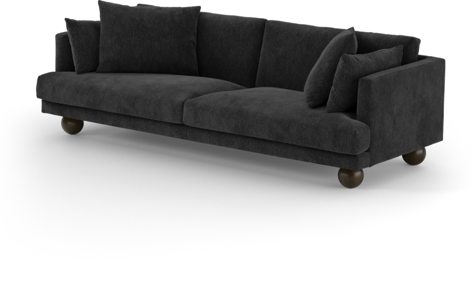 Harper - 4-sits soffa - Blå