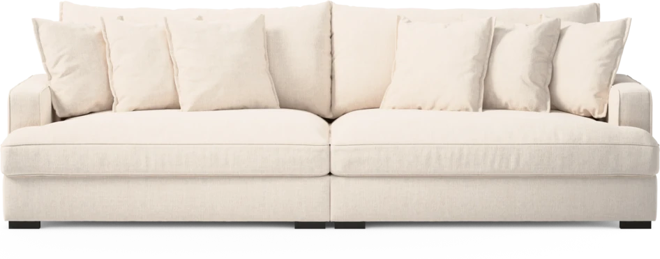 Rossi - 4-sits soffa - Vit