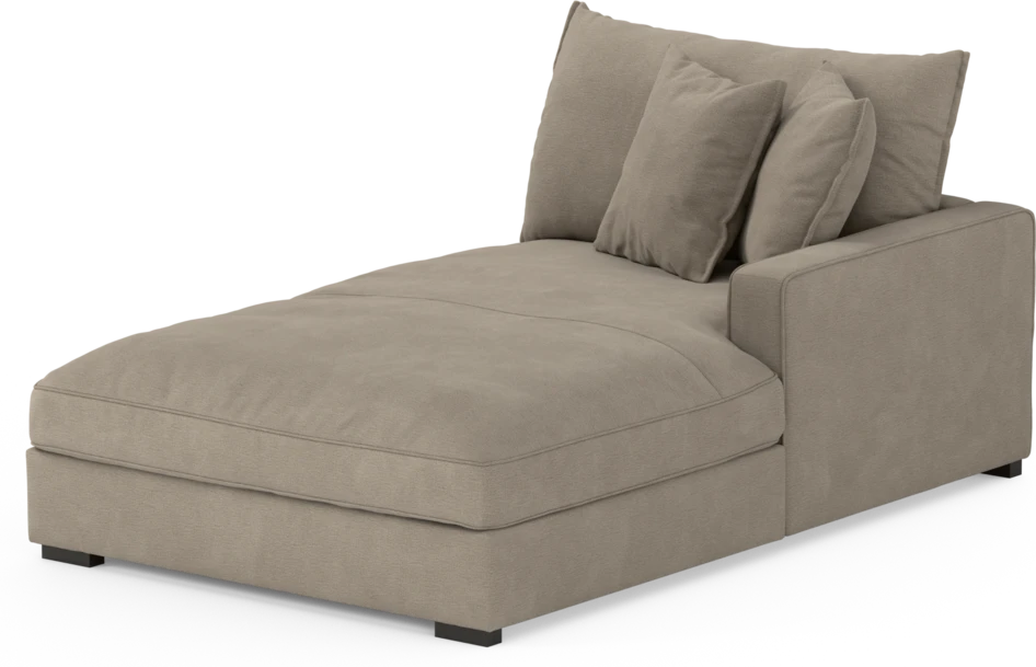 Rossi - Schäslong höger - Beige