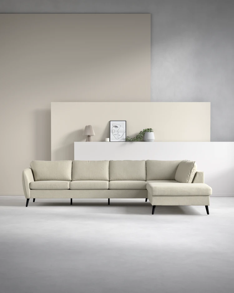 County - 3-sits soffa med divan höger - inspiration