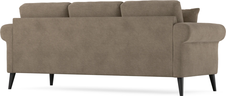 Eden - 3-sits soffa - Brun