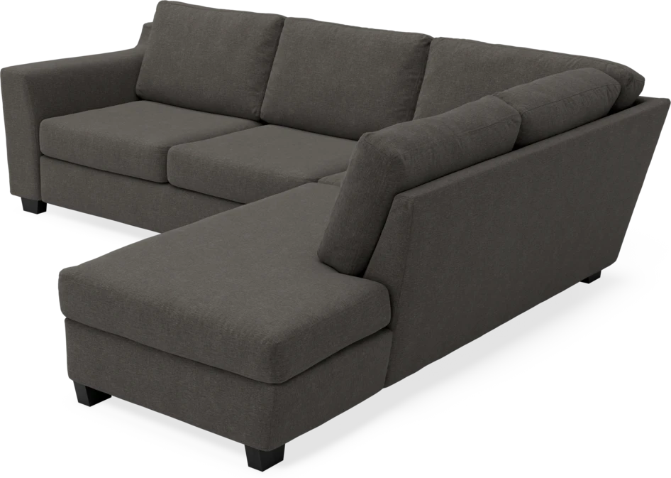 Friday - 2,5-sits soffa med divan höger - Grå