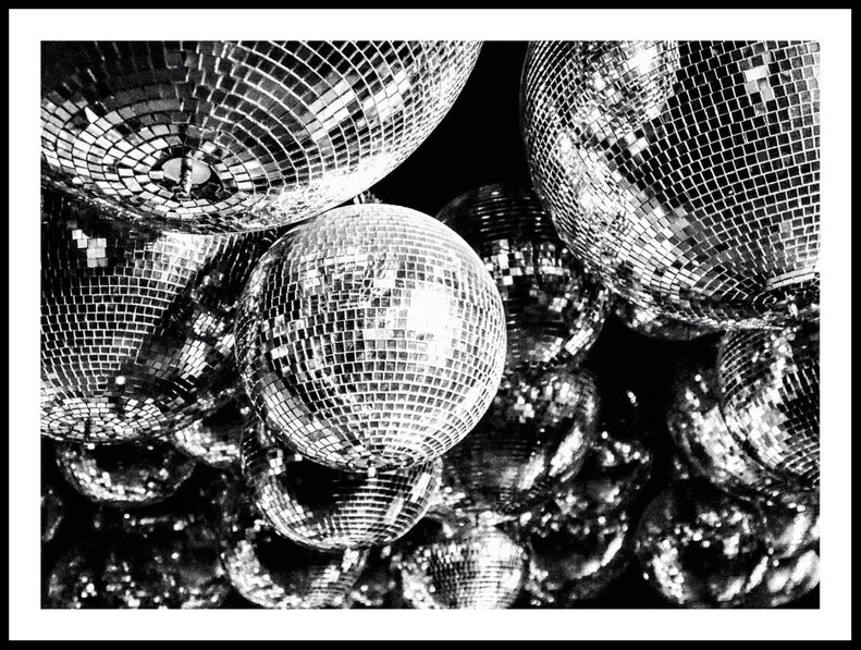 Discokulor - Poster - Svart