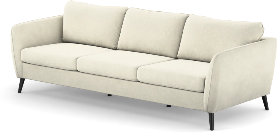 County - 3-sits soffa - Vit