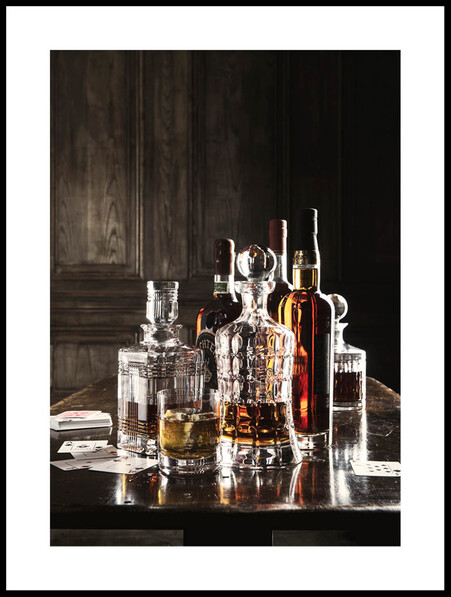 Whiskey - Poster - Svart