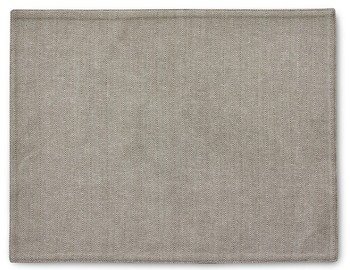 Herringbone, Tablett i bomull, 35x45 cm