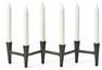 Tapp - Ljusstake, L 43 cm - Svart