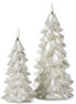 Gran - Ljus, LED, H 20 cm - Grå