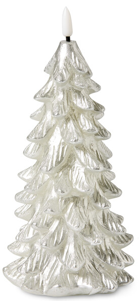 Gran - Ljus, LED, H 20 cm - Grå