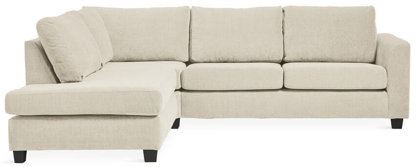 Everyday - 2,5-sits soffa med divan vänster - Beige
