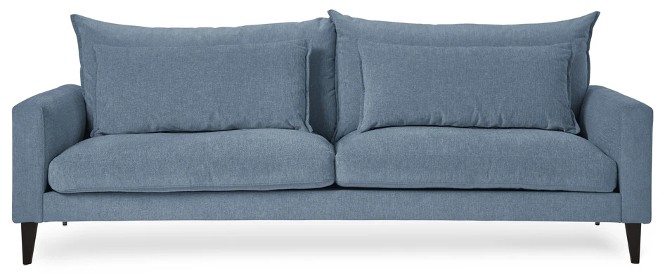 Leone - 3-sits soffa XL - Blå