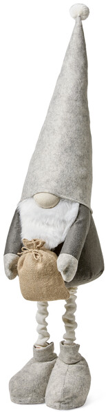 Tage - Tomte, 23x16x63-80 cm - Grå