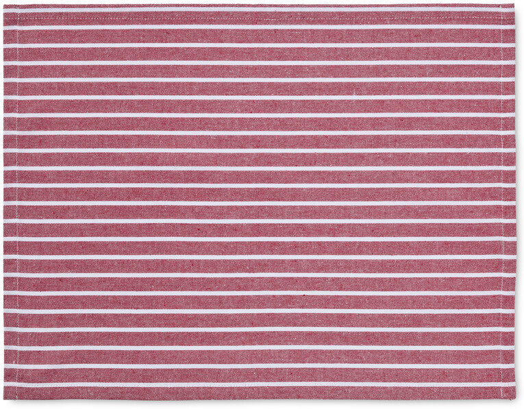 Recycle - Tablett i bomullsblandning, 35x45 cm - Röd