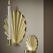 Shell - Väggljusstake, H 10 cm - inspiration