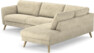 Bridge - 3-sits soffa med divan höger - Beige