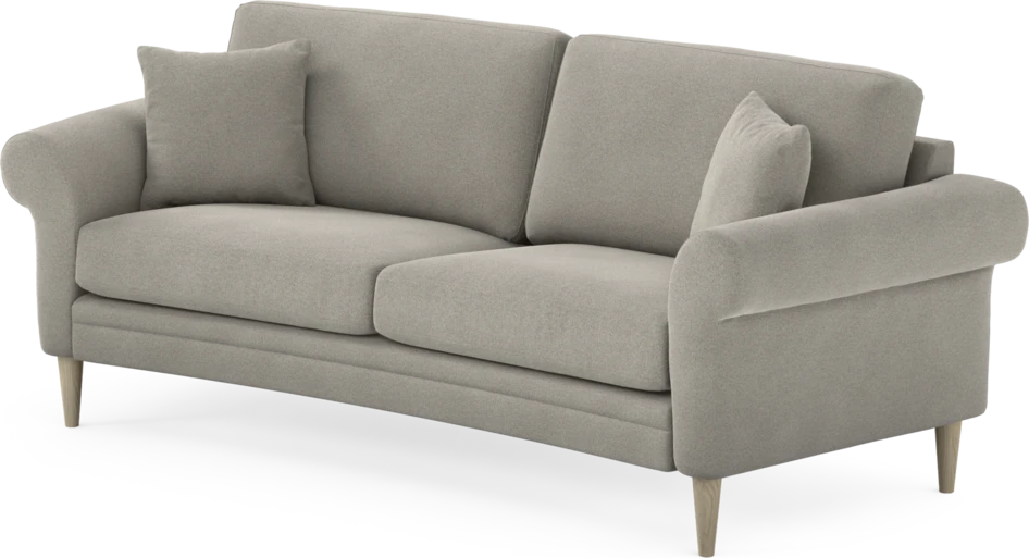 Eden - 2,5-sits soffa svängd - Grå